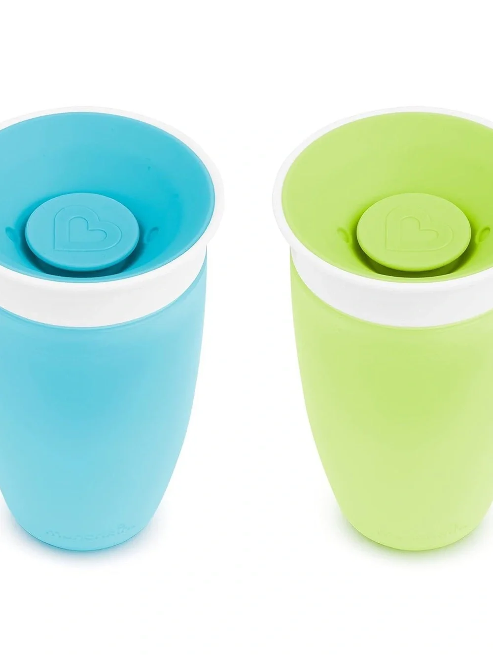 Munchkin Miracle 360° Cups - Lime & Sky Blue Duo